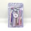Stationery-set-packaged-in-clear-bag-christian-gift-accessories-lavender Gray Cat Christian Gift Set – Bible Journal, Stationery & Stickers