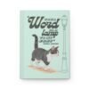 a5-christian-journal-front-cover-bible-verse-flat-gray-tuxedo-cat-mint Gray Tuxedo Cat Christian Gift Set – Bible Journal, Stationery & Stickers