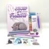 christian-journal-stationery-gift-set-gray-cat Gray Cat Christian Gift Set – Bible Journal, Stationery & Stickers